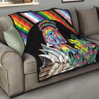 Aussia Pride Month Rainbow Koala Quilt