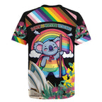 Aussia Pride Month Rainbow Koala Rugby Jersey