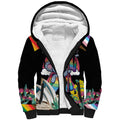 Aussia Pride Month Rainbow Koala Sherpa Hoodie