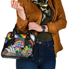 Aussia Pride Month Rainbow Koala Shoulder Handbag