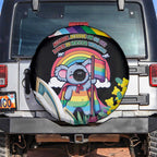 Aussia Pride Month Rainbow Koala Spare Tire Cover