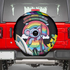 Aussia Pride Month Rainbow Koala Spare Tire Cover