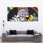 Aussia Pride Month Rainbow Koala Tapestry