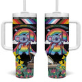Aussia Pride Month Rainbow Koala Tumbler With Handle