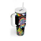 Aussia Pride Month Rainbow Koala Tumbler With Handle