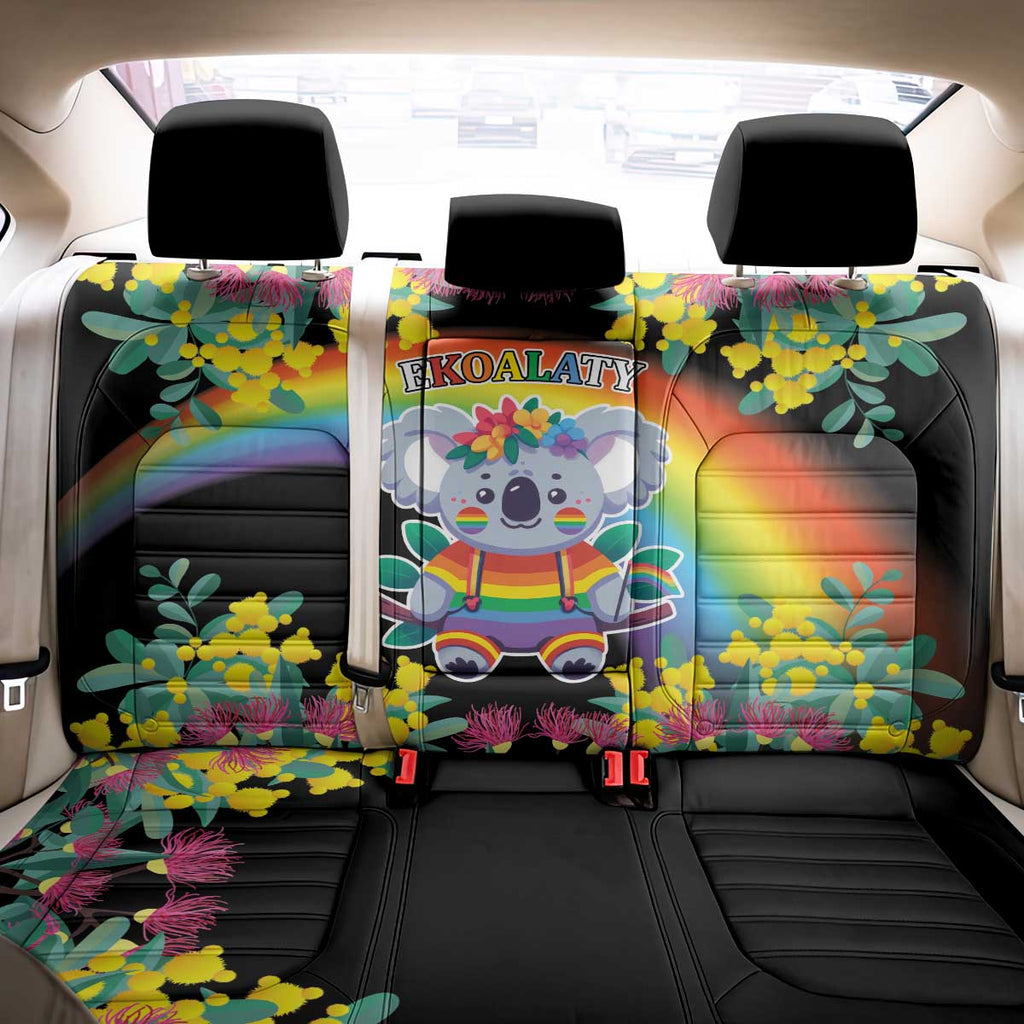 LGBTQ Koala Gay Back Car Seat Cover Aussie Koala Bear Ekoalaty