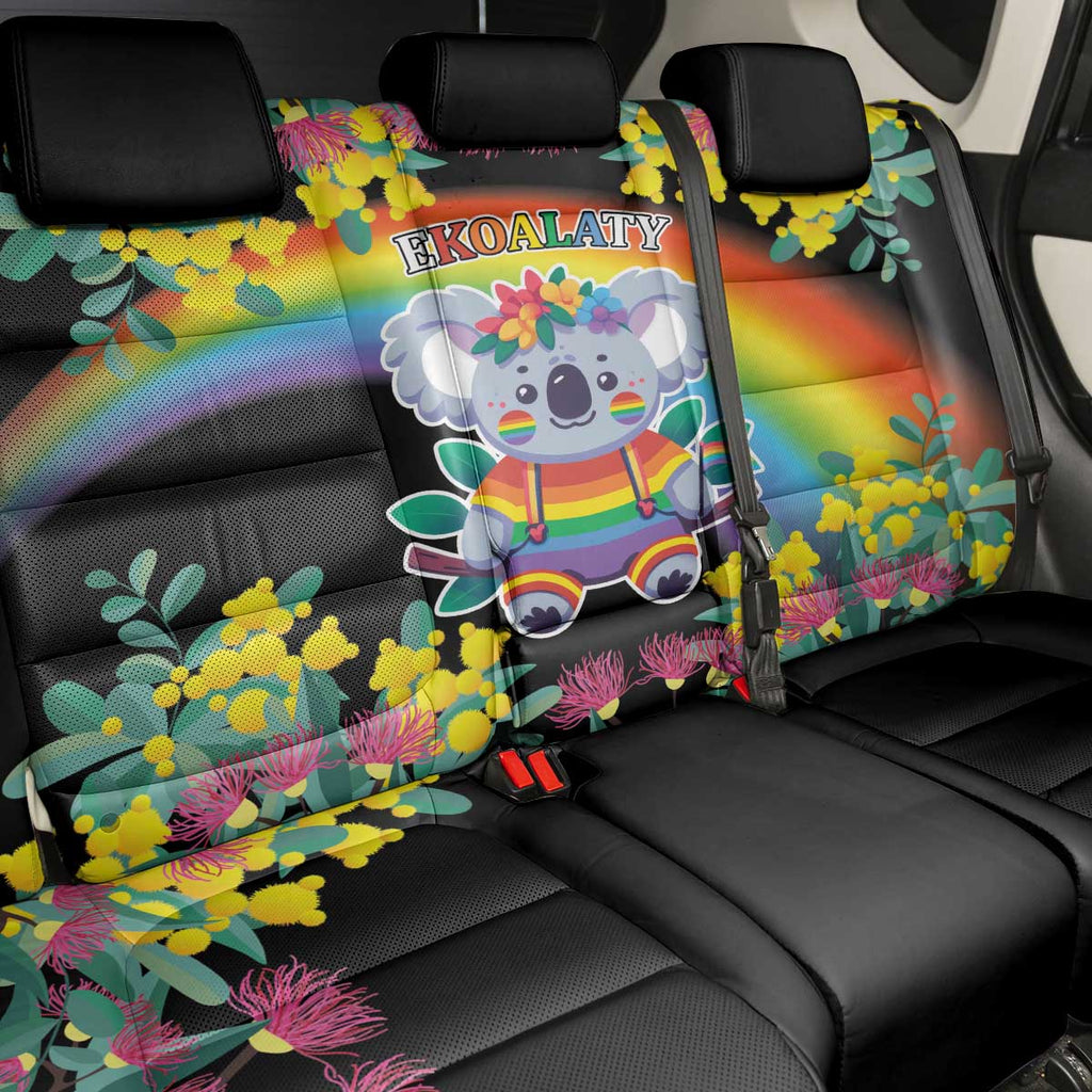 LGBTQ Koala Gay Back Car Seat Cover Aussie Koala Bear Ekoalaty
