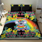 LGBTQ Koala Gay Bedding Set Aussie Koala Bear Ekoalaty