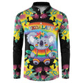 LGBTQ Koala Gay Button Sweatshirt Aussie Koala Bear Ekoalaty