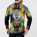 LGBTQ Koala Gay Button Sweatshirt Aussie Koala Bear Ekoalaty