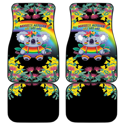 LGBTQ Koala Gay Car Mats Aussie Koala Bear Ekoalaty
