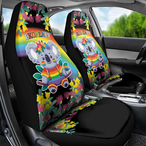 LGBTQ Koala Gay Car Seat Cover Aussie Koala Bear Ekoalaty