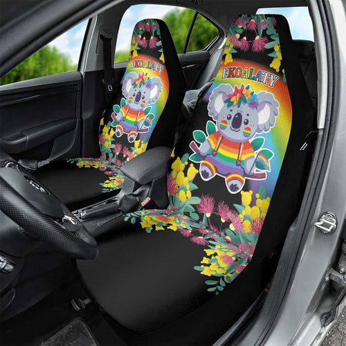 LGBTQ Koala Gay Car Seat Cover Aussie Koala Bear Ekoalaty