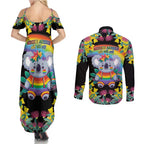 LGBTQ Koala Gay Couples Matching Summer Maxi Dress and Long Sleeve Button Shirt Aussie Koala Bear Ekoalaty