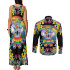 LGBTQ Koala Gay Couples Matching Tank Maxi Dress and Long Sleeve Button Shirt Aussie Koala Bear Ekoalaty