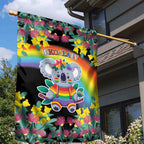 LGBTQ Koala Gay Garden Flag Aussie Koala Bear Ekoalaty