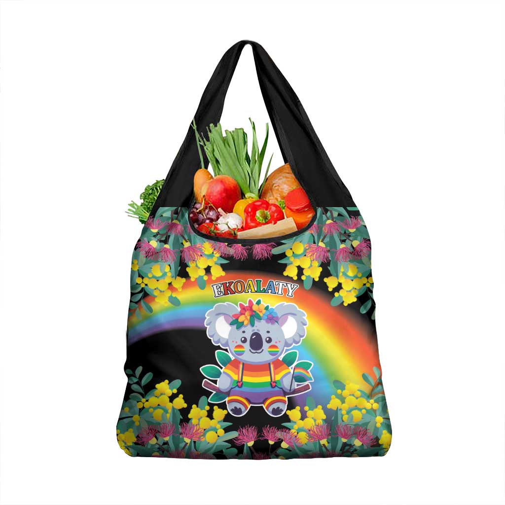 LGBTQ Koala Gay Grocery Bag Aussie Koala Bear Ekoalaty