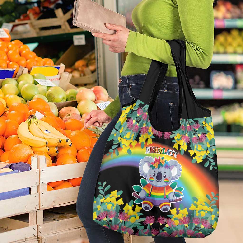 LGBTQ Koala Gay Grocery Bag Aussie Koala Bear Ekoalaty