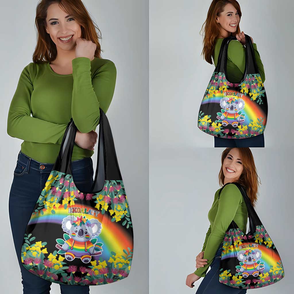LGBTQ Koala Gay Grocery Bag Aussie Koala Bear Ekoalaty