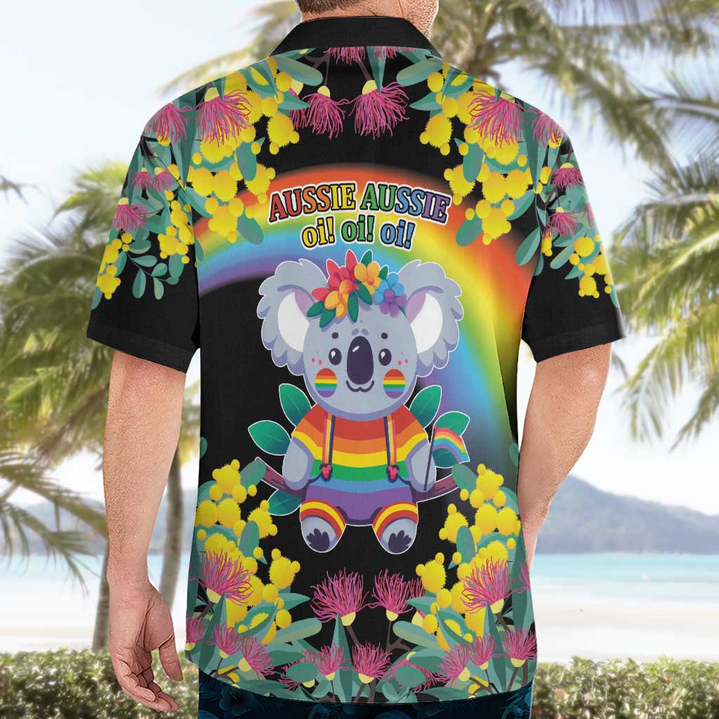 LGBTQ Koala Gay Hawaiian Shirt Aussie Koala Bear Ekoalaty