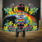 LGBTQ Koala Gay Hooded Blanket Aussie Koala Bear Ekoalaty
