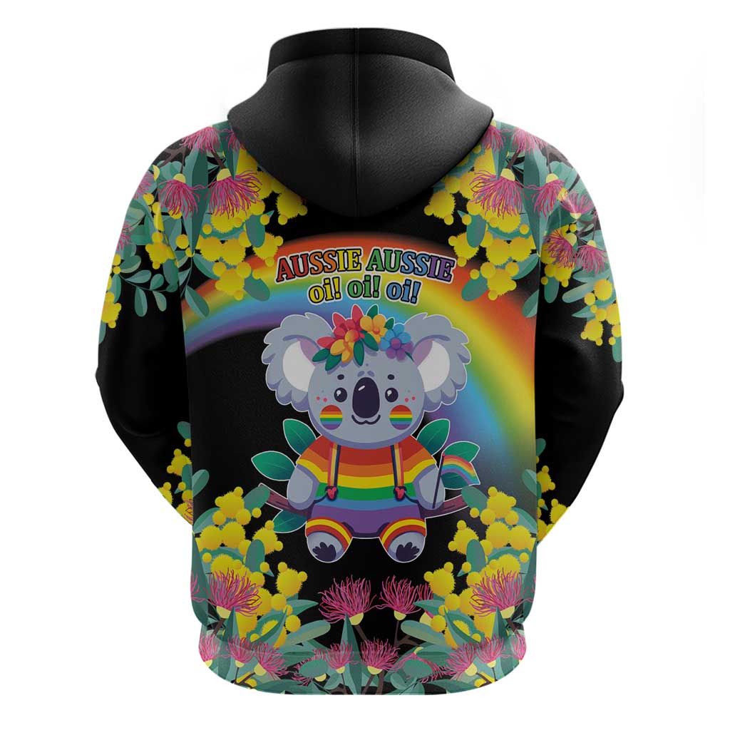 LGBTQ Koala Gay Hoodie Aussie Koala Bear Ekoalaty