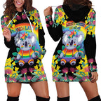 LGBTQ Koala Gay Hoodie Dress Aussie Koala Bear Ekoalaty