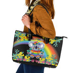 LGBTQ Koala Gay Leather Tote Bag Aussie Koala Bear Ekoalaty