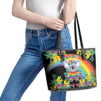 LGBTQ Koala Gay Leather Tote Bag Aussie Koala Bear Ekoalaty