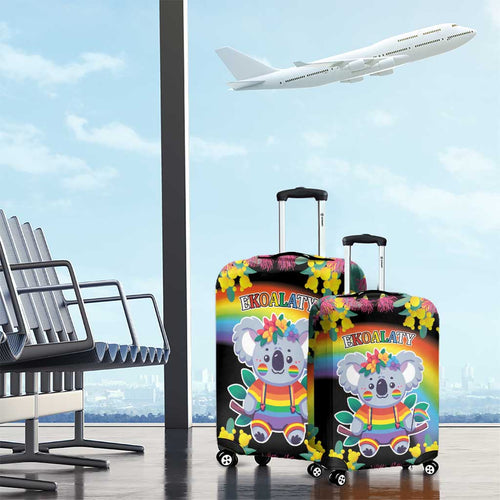 LGBTQ Koala Gay Luggage Cover Aussie Koala Bear Ekoalaty