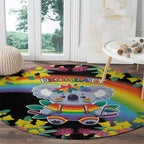 LGBTQ Koala Gay Round Carpet Aussie Koala Bear Ekoalaty