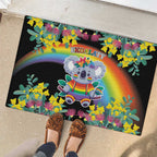 LGBTQ Koala Gay Rubber Doormat Aussie Koala Bear Ekoalaty