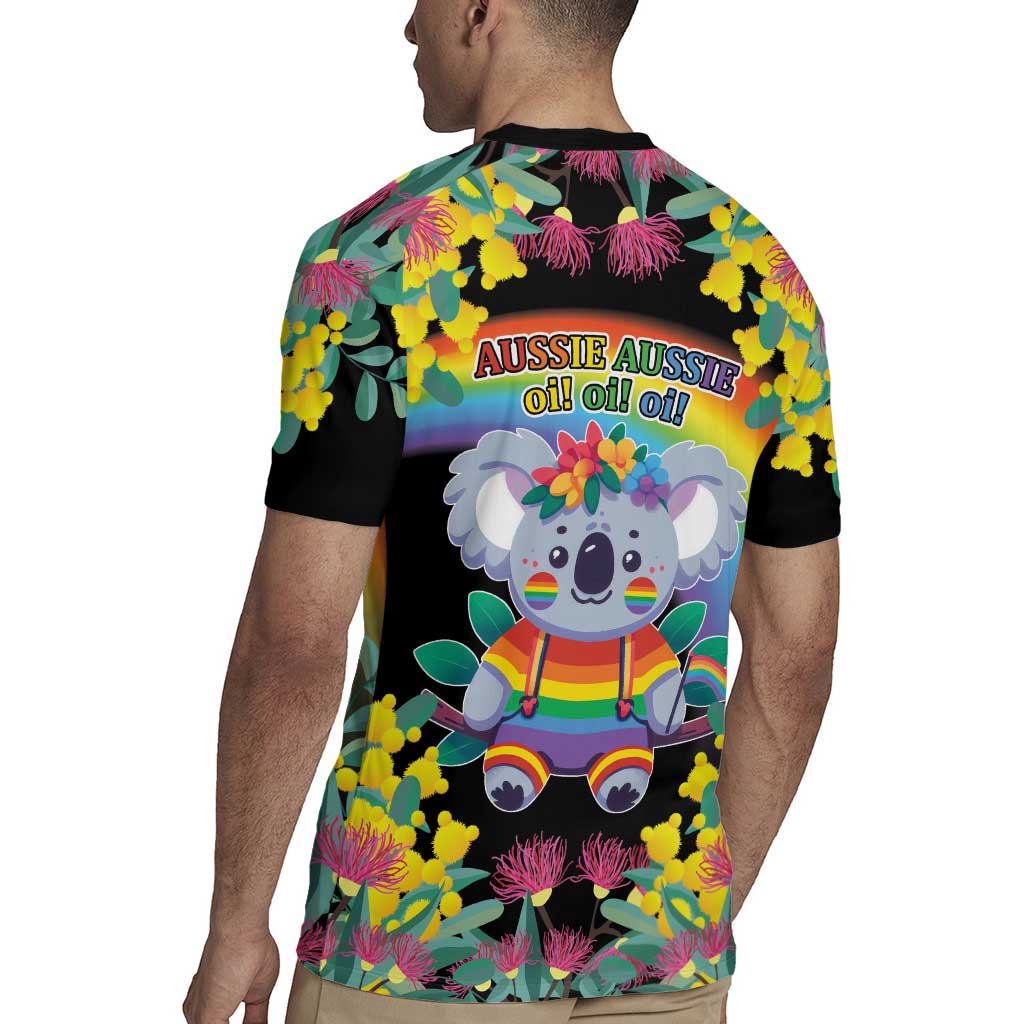 LGBTQ Koala Gay Rugby Jersey Aussie Koala Bear Ekoalaty