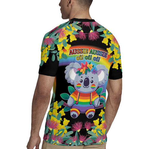 LGBTQ Koala Gay Rugby Jersey Aussie Koala Bear Ekoalaty