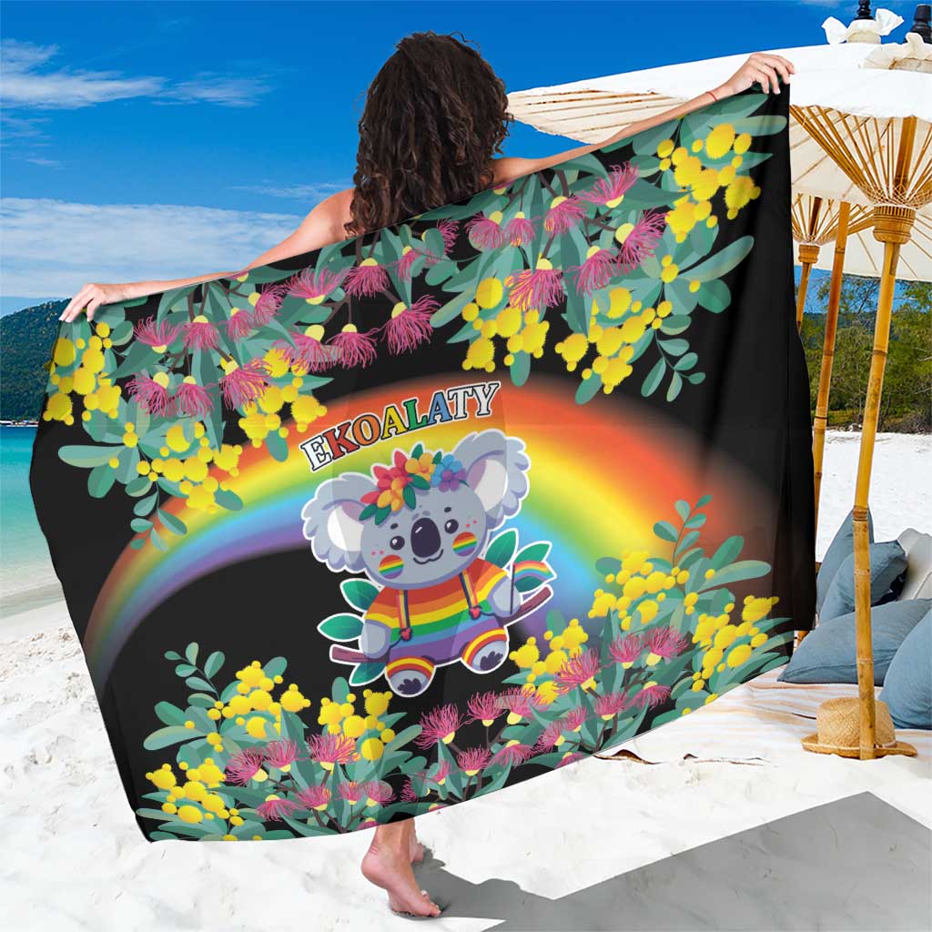 LGBTQ Koala Gay Sarong Aussie Koala Bear Ekoalaty