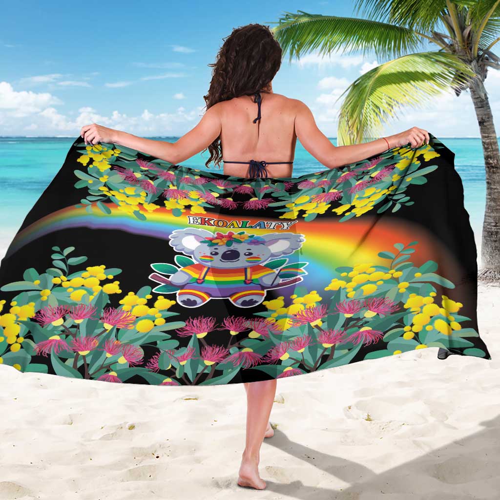 LGBTQ Koala Gay Sarong Aussie Koala Bear Ekoalaty