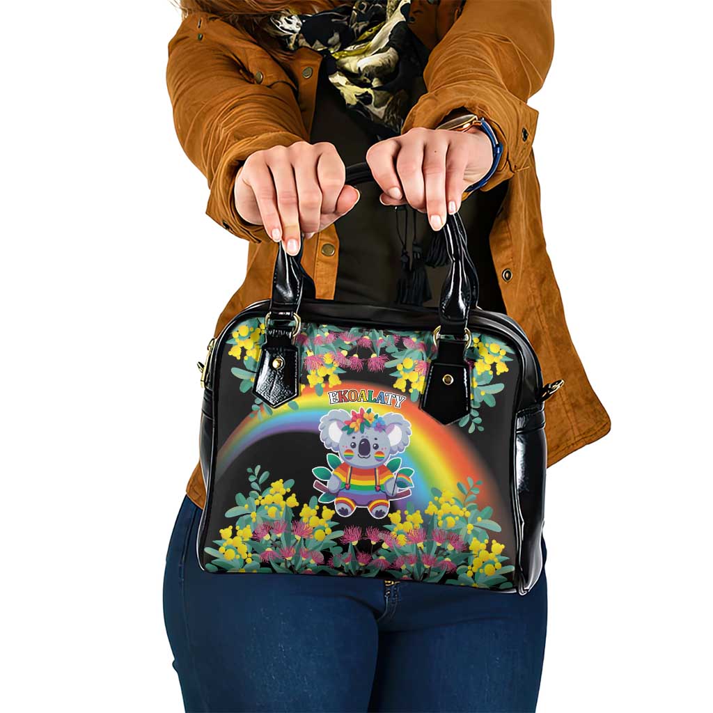 LGBTQ Koala Gay Shoulder Handbag Aussie Koala Bear Ekoalaty