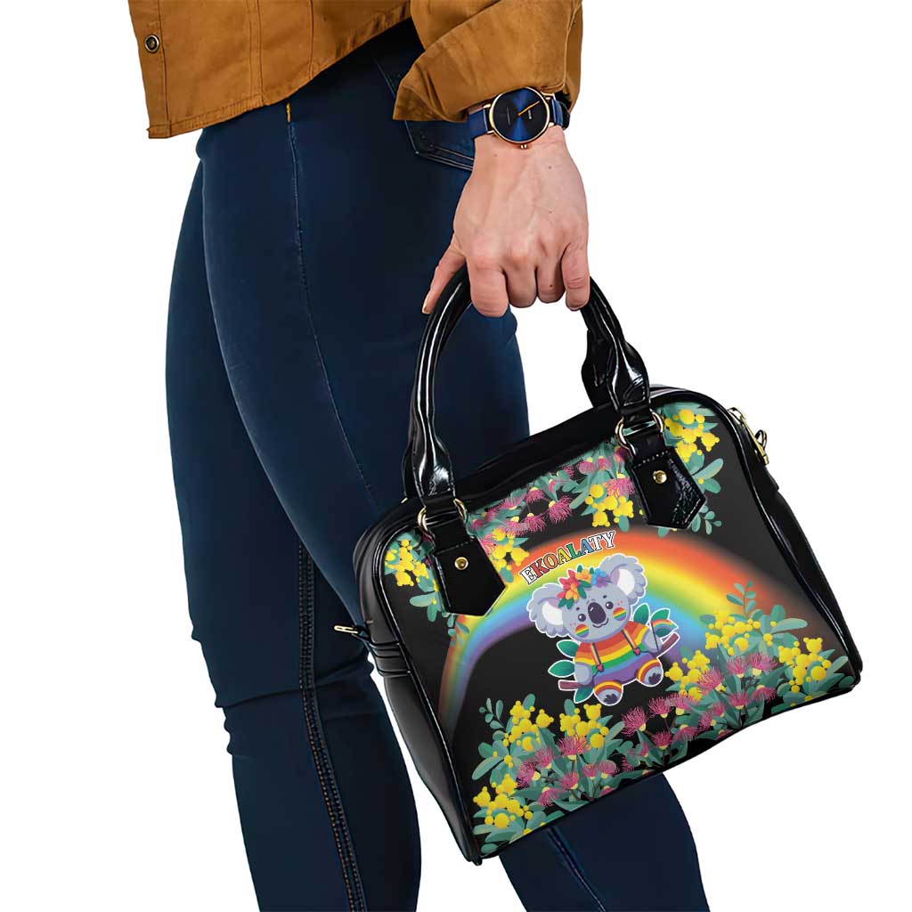 LGBTQ Koala Gay Shoulder Handbag Aussie Koala Bear Ekoalaty