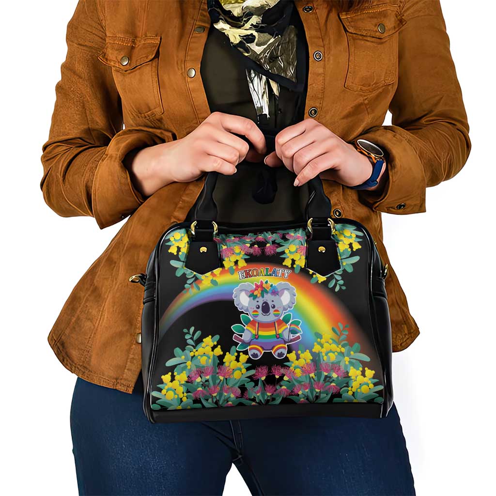 LGBTQ Koala Gay Shoulder Handbag Aussie Koala Bear Ekoalaty