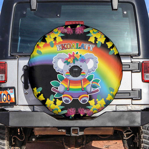 LGBTQ Koala Gay Spare Tire Cover Aussie Koala Bear Ekoalaty