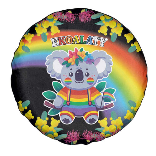LGBTQ Koala Gay Spare Tire Cover Aussie Koala Bear Ekoalaty