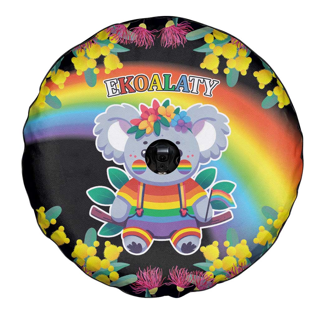 LGBTQ Koala Gay Spare Tire Cover Aussie Koala Bear Ekoalaty