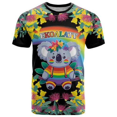 LGBTQ Koala Gay T Shirt Aussie Koala Bear Ekoalaty