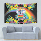 LGBTQ Koala Gay Tapestry Aussie Koala Bear Ekoalaty