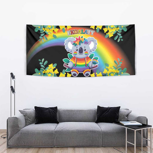 LGBTQ Koala Gay Tapestry Aussie Koala Bear Ekoalaty