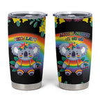 LGBTQ Koala Gay Tumbler Cup Aussie Koala Bear Ekoalaty