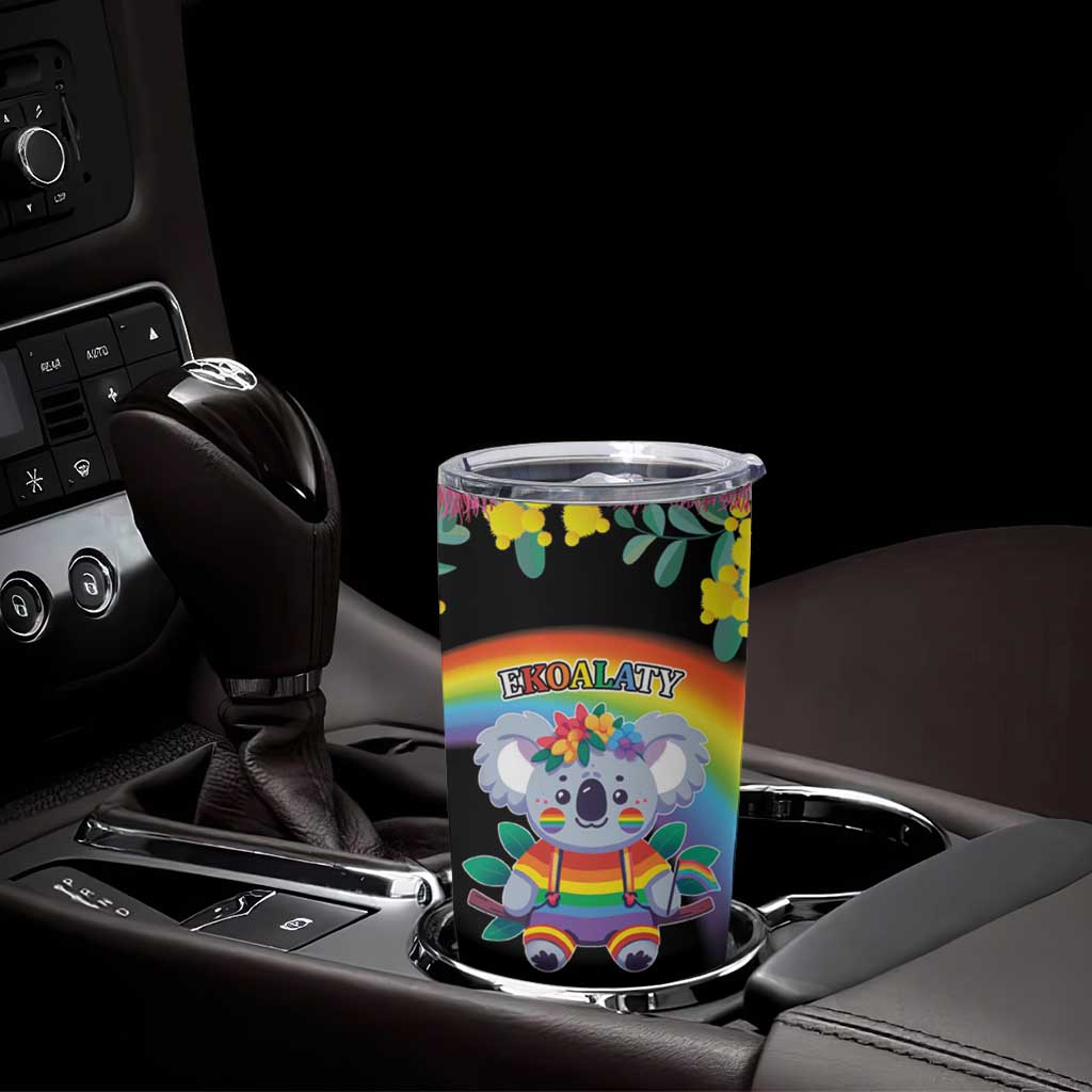 LGBTQ Koala Gay Tumbler Cup Aussie Koala Bear Ekoalaty