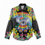 LGBTQ Koala Gay Women Casual Shirt Aussie Koala Bear Ekoalaty