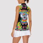 LGBTQ Koala Gay Women Sleeveless Polo Shirt Aussie Koala Bear Ekoalaty