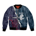 Personalised Demons And Blues Football Bomber Jacket Sporty Version